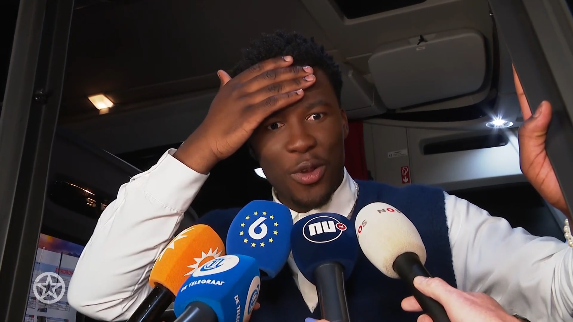 Zo reageert Claude op finaleplek Songfestival