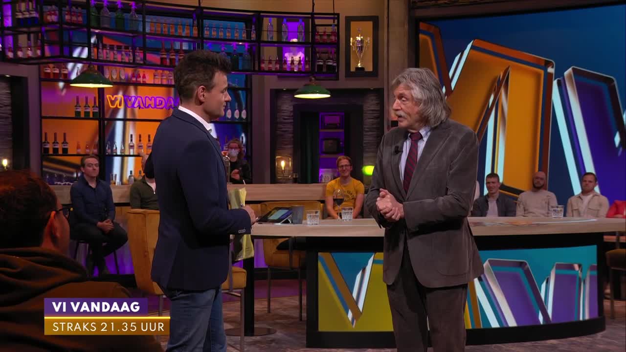 Johan over nieuwe kapsel Wilfred Genee