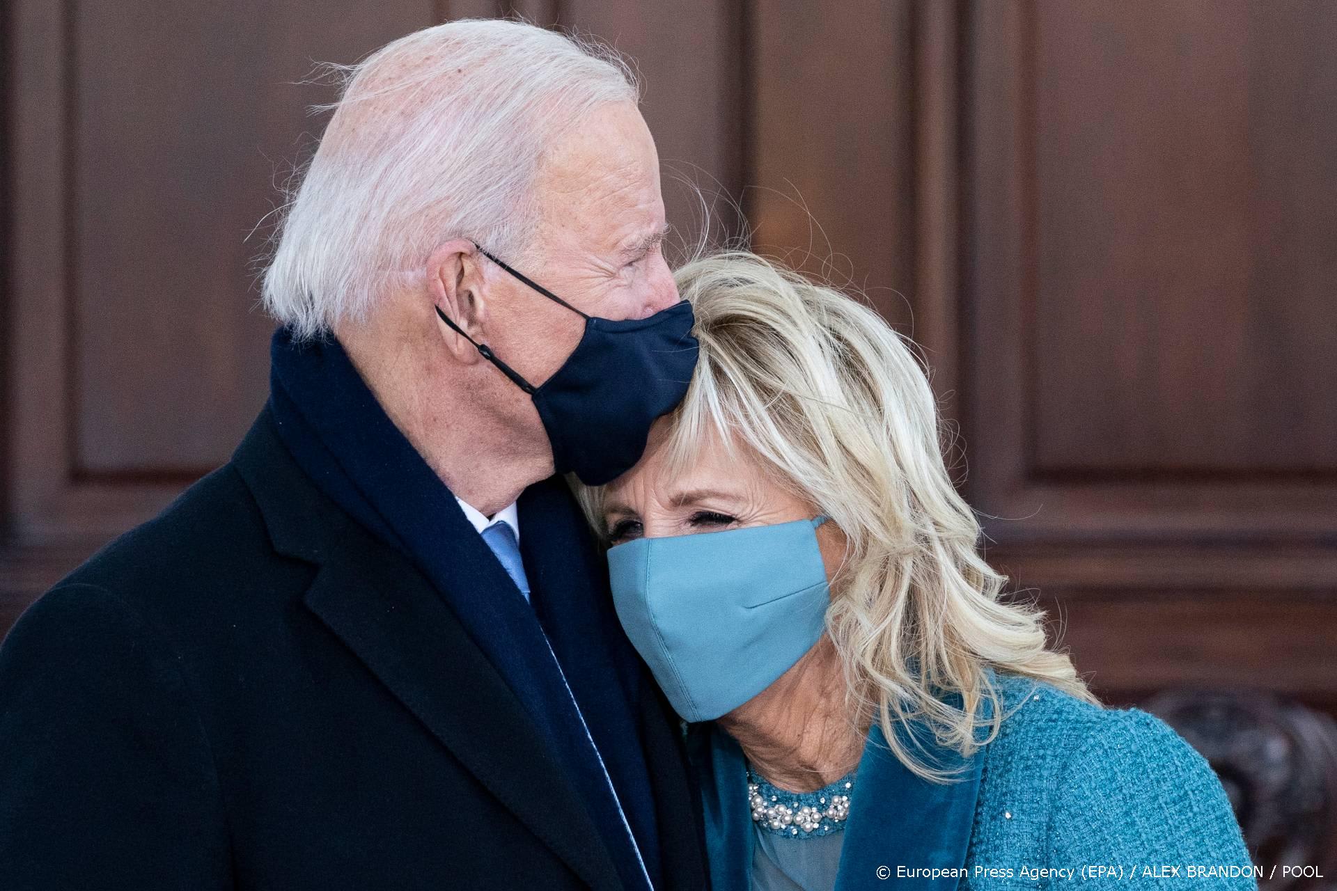 Honden Joe en Jill Biden nemen intrek in Witte Huis