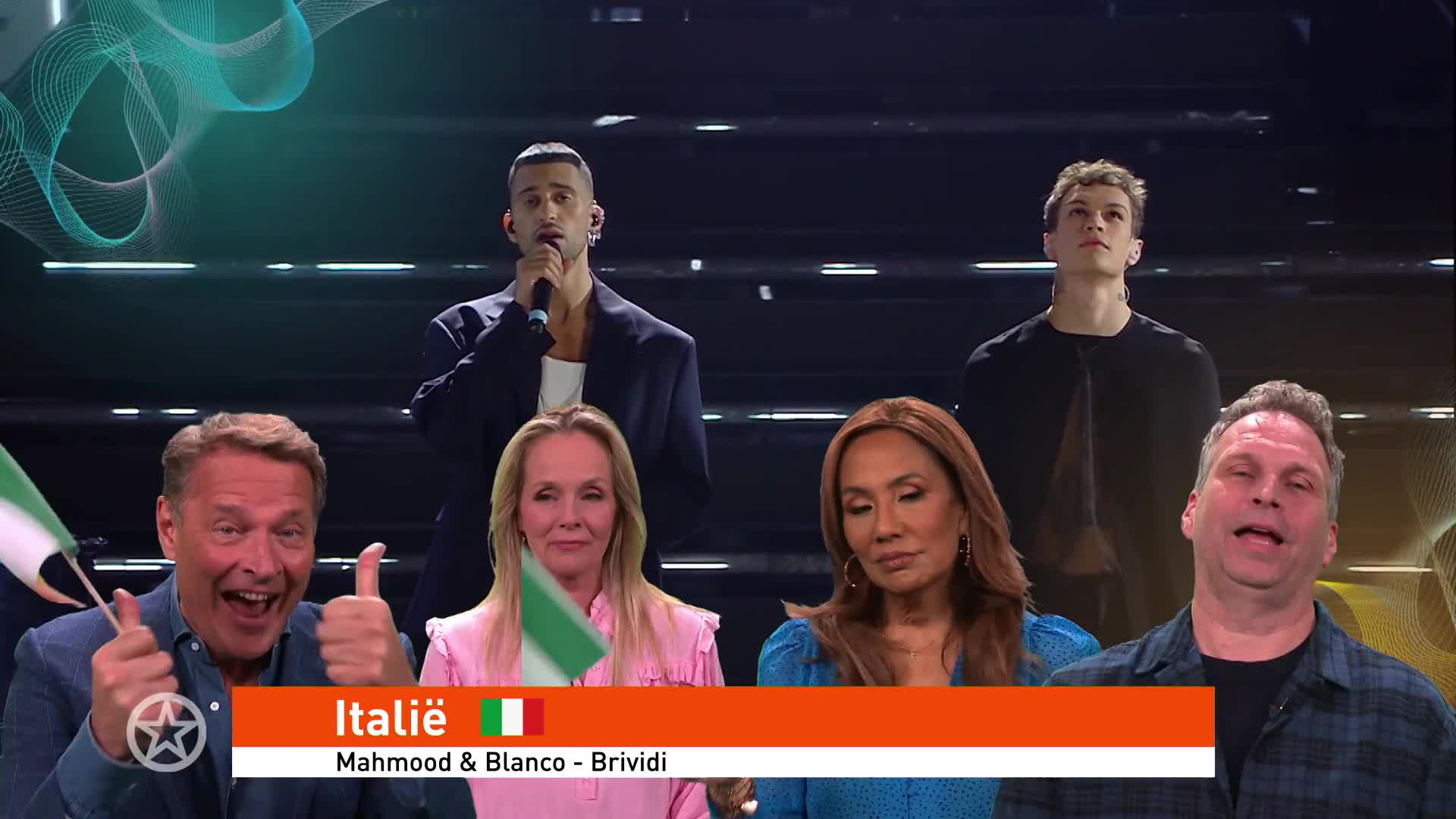 Italië blaast Shownieuws Songfestivaljury omver