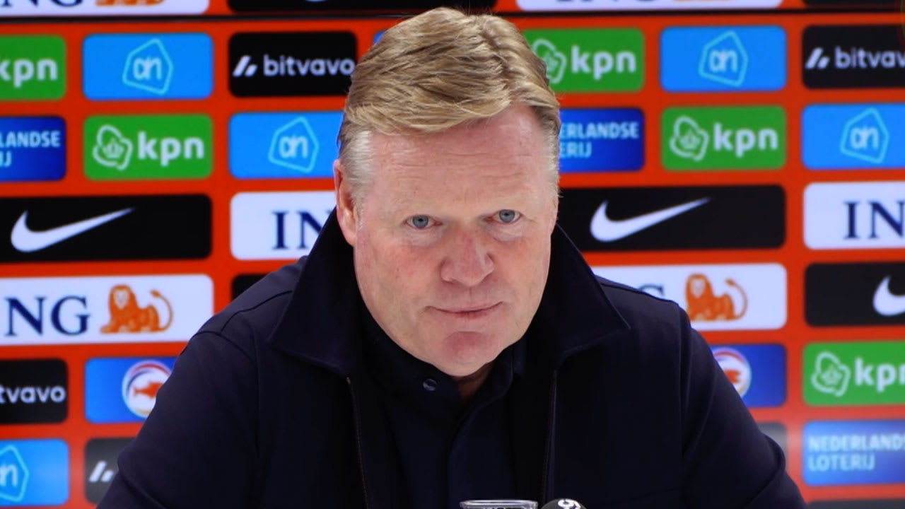 Bondscoach Koeman onthult groot Oranje-nieuws