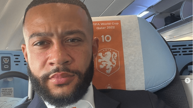 Memphis Depay deelt romantische video met nieuwe vriendin