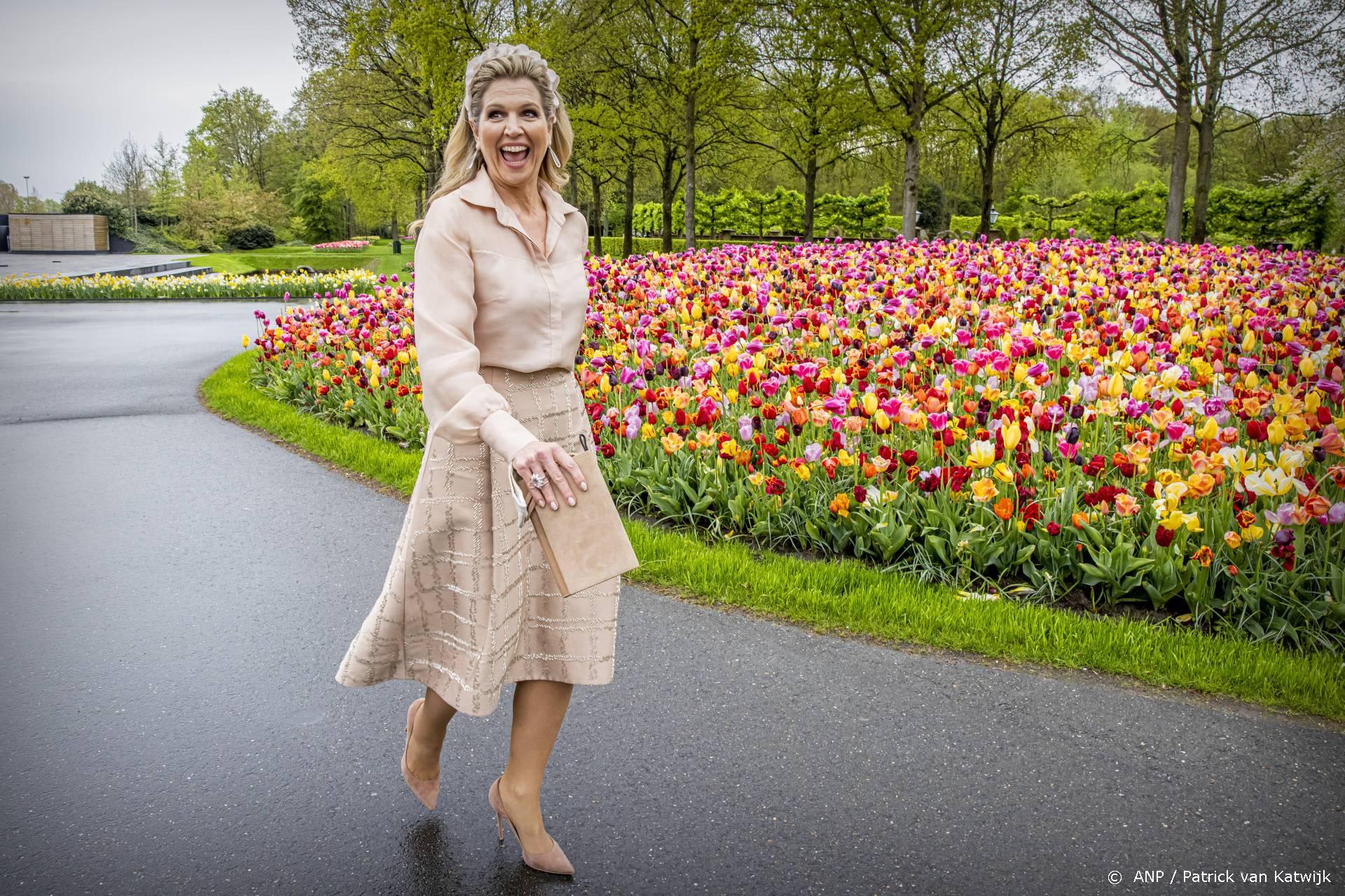 Koningin Máxima bezoekt Eurovisie Songfestival