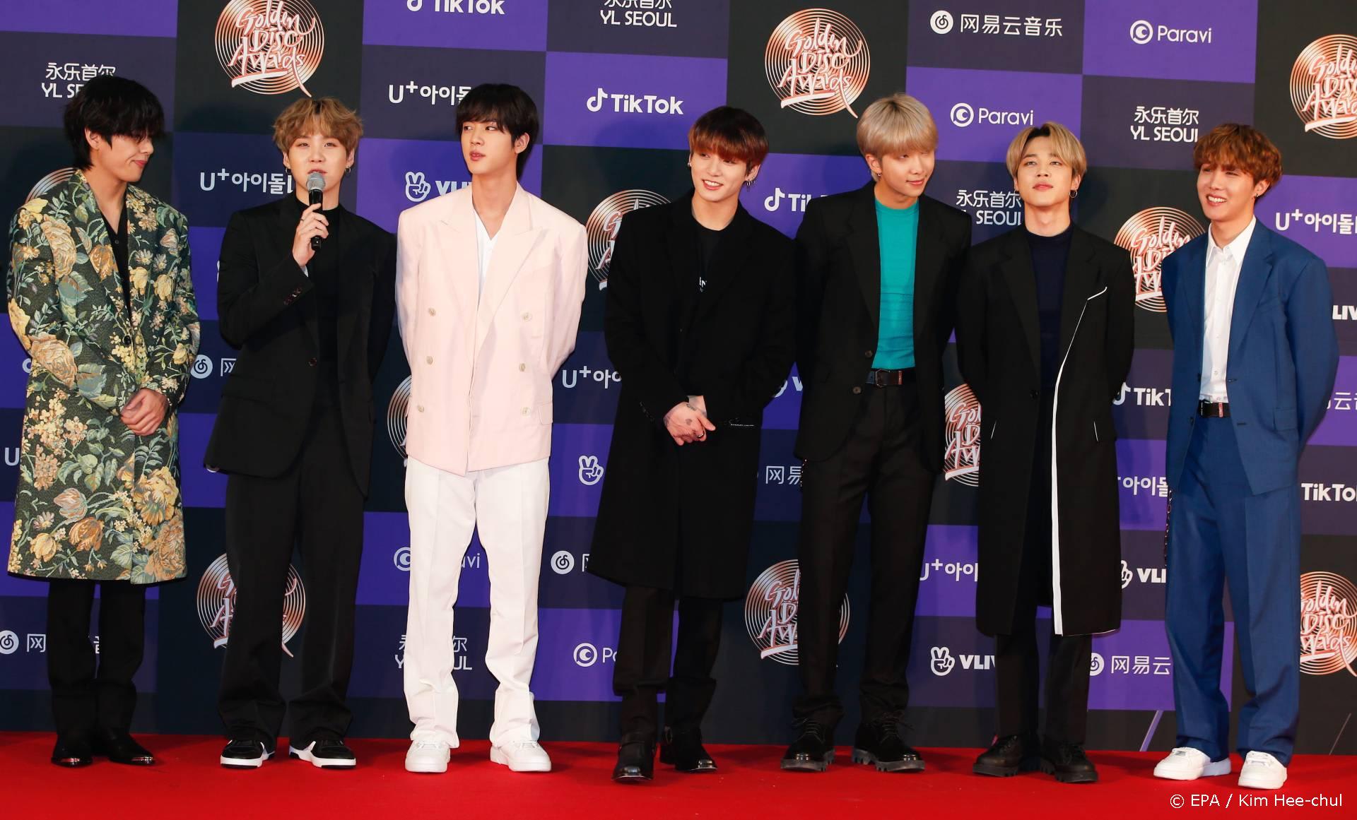 BTS met vier awards grote winnaar MTV EMAs