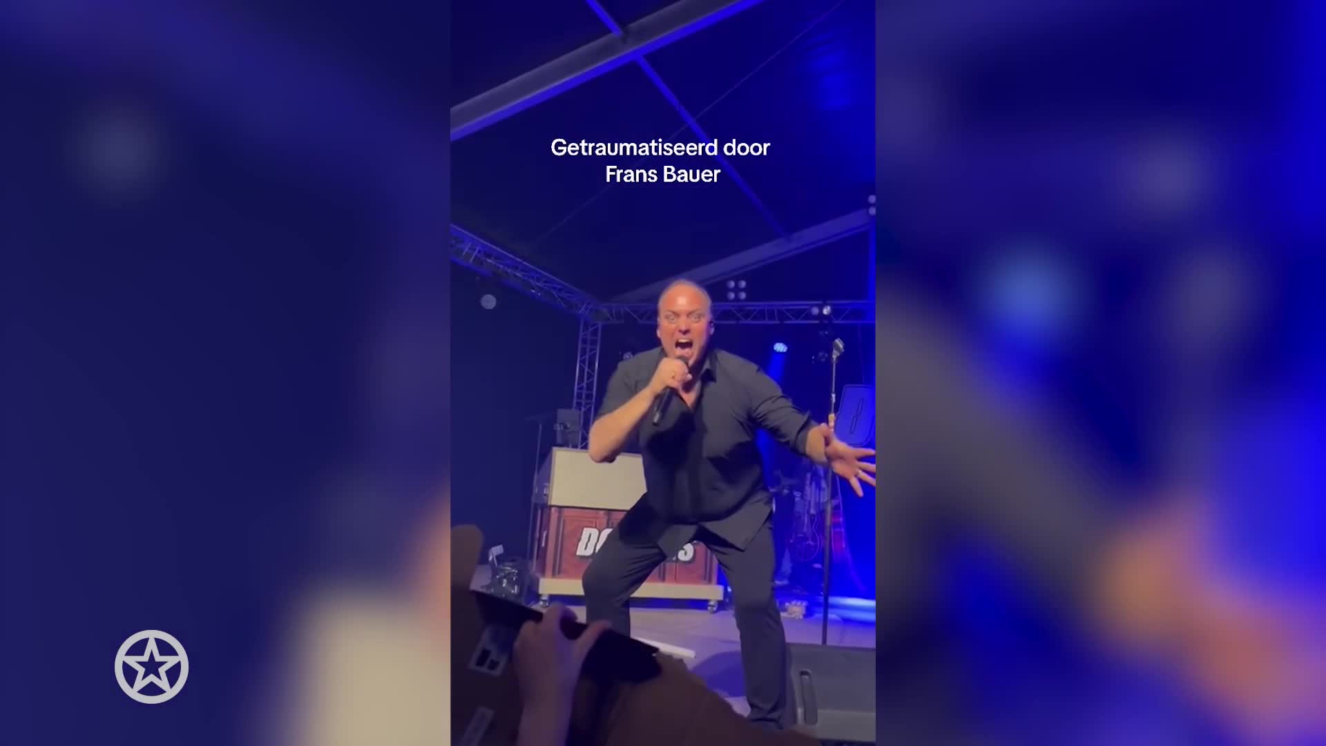 Frans Bauer volledig uit zijn plaat