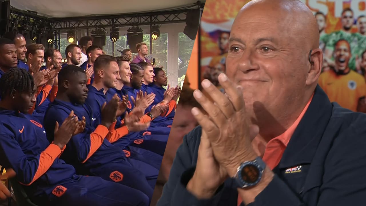 Emotionele Jack onder indruk van Oranje-selectie: 'Ik krijg van deze gasten kippenvel!'
