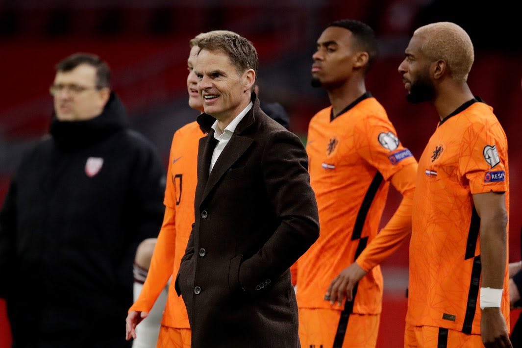 Frank de Boer niet langer bondscoach van Oranje