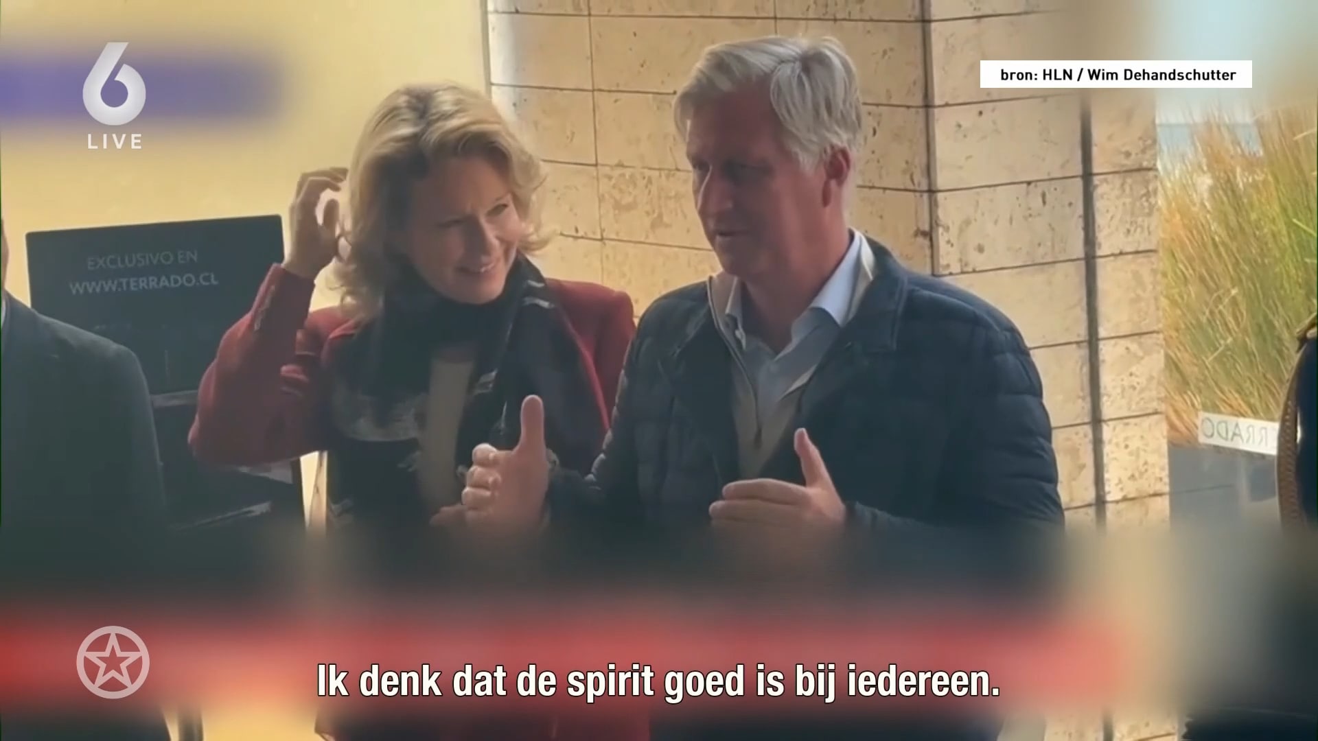 Belgisch koningspaar na dagen vertraging terug uit Chili