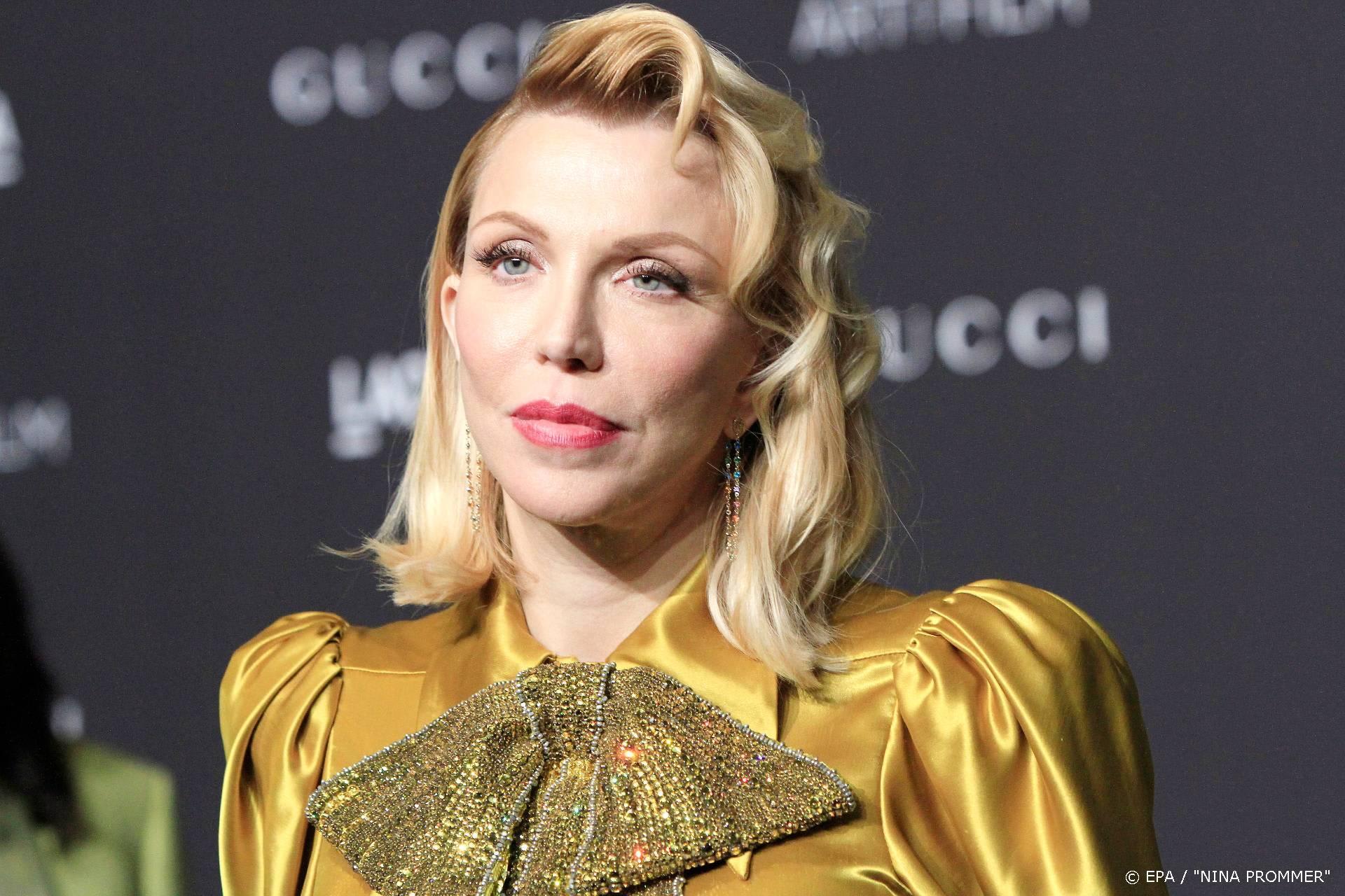 Courtney Love herdenkt 'engel' Kurt Cobain op trouwdag