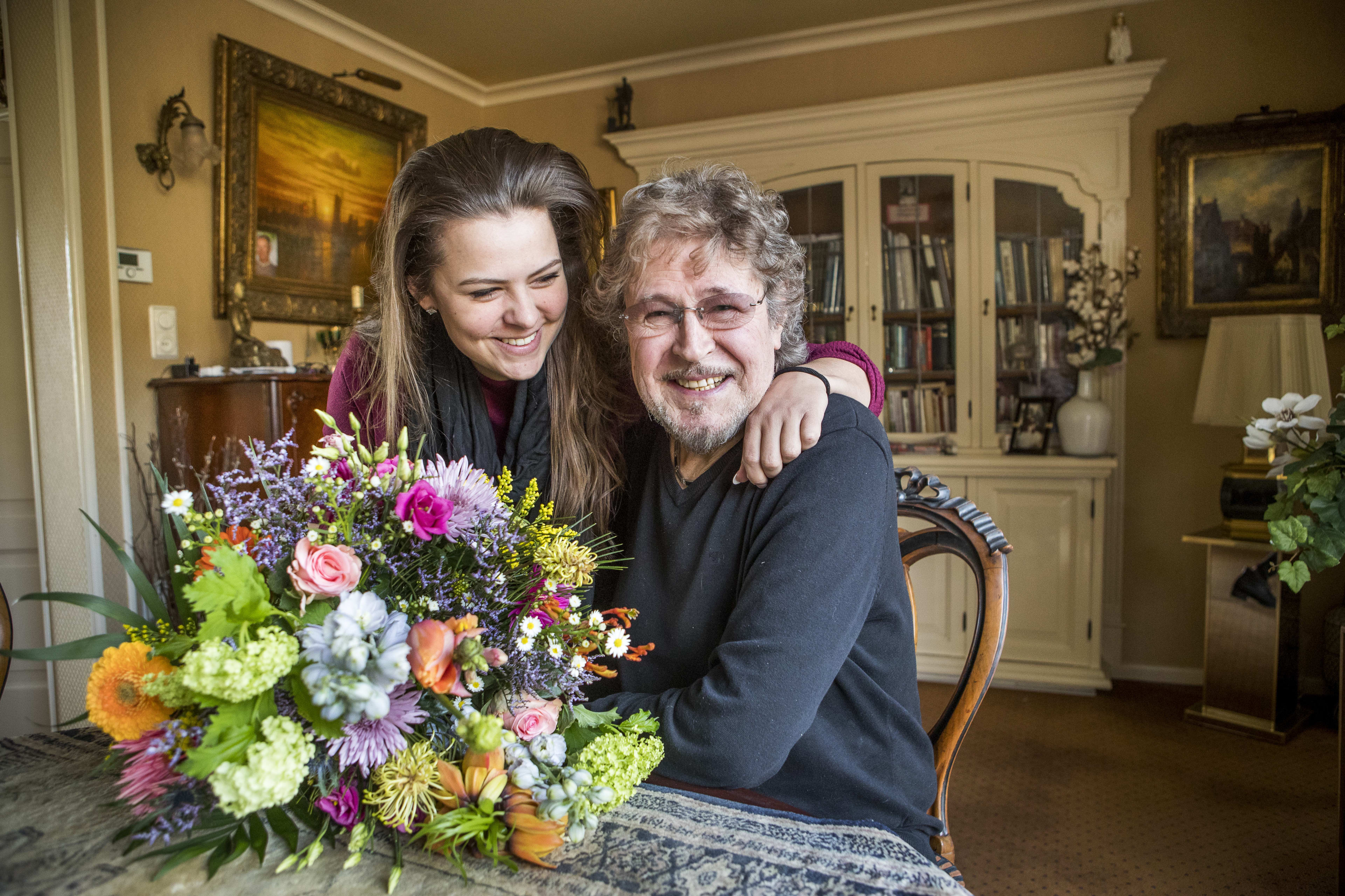 Piet Veerman apetrots op kleindochter én zangeres Melanie