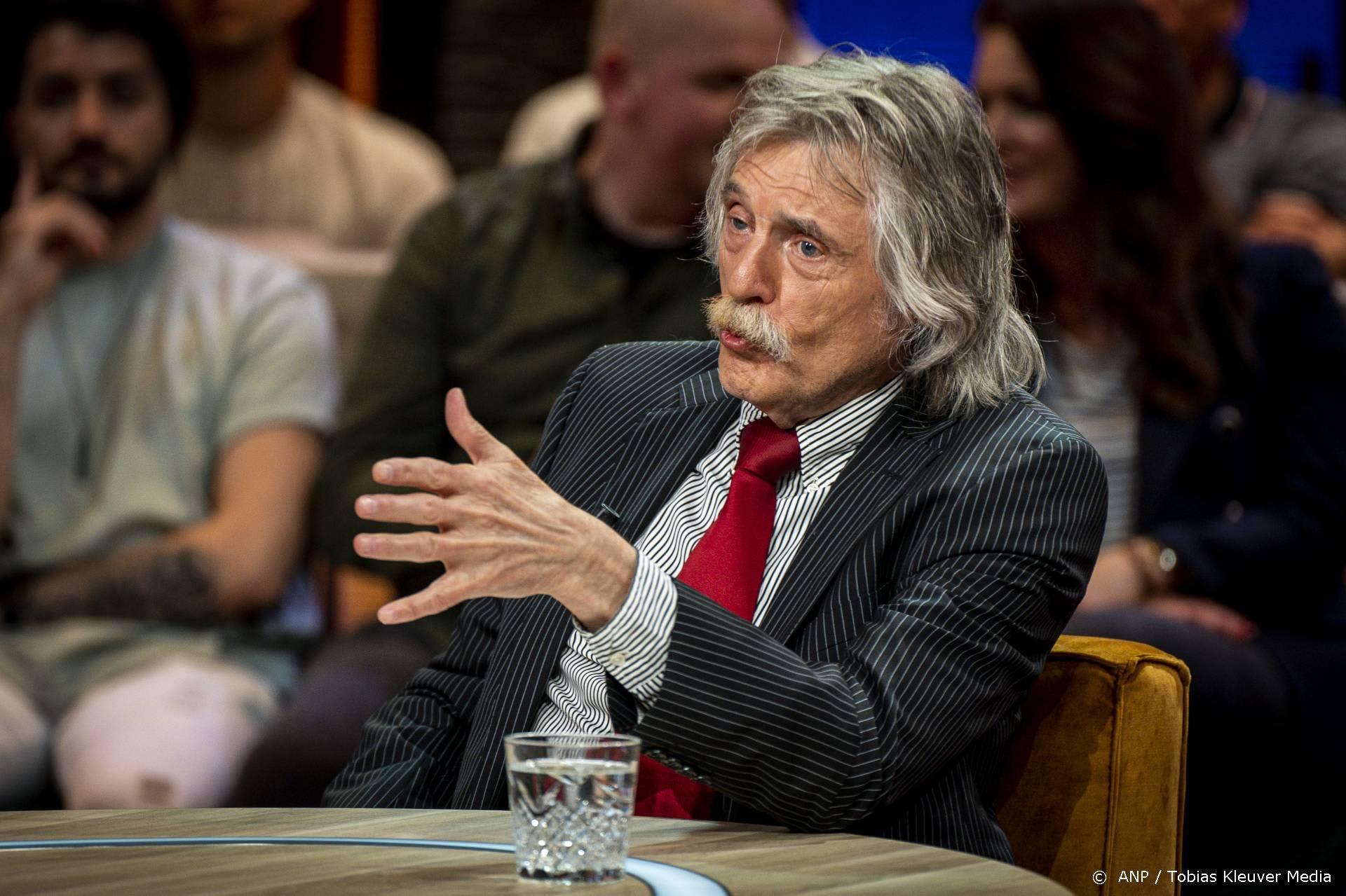 Johan Derksen: Onderzoek naar liquidatie-opmerking is zonde