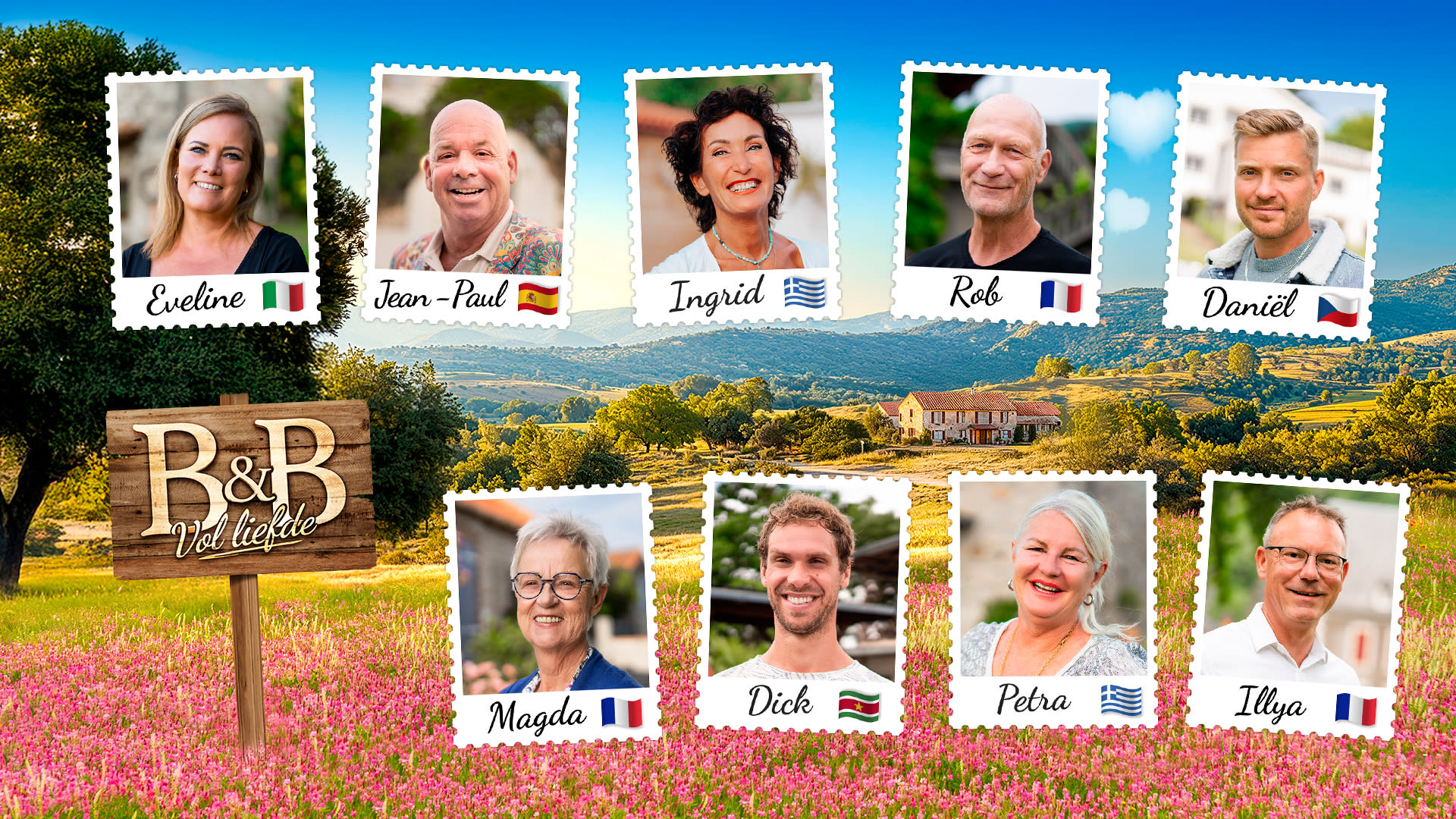 Dít zijn de B&B-eigenaren van het nieuwe seizoen B&B Vol Liefde