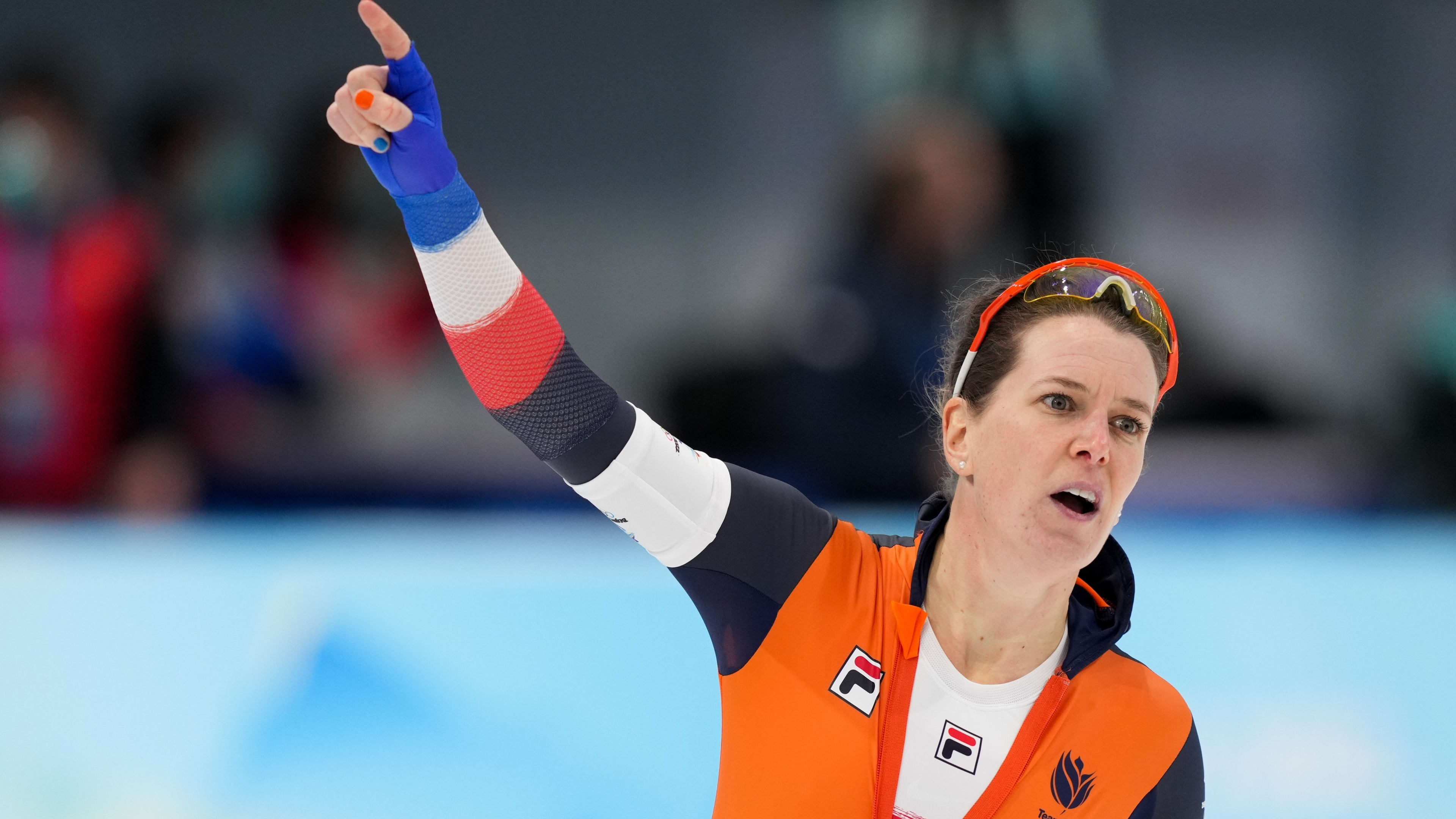 Schaatsster Ireen Wüst pakt goud