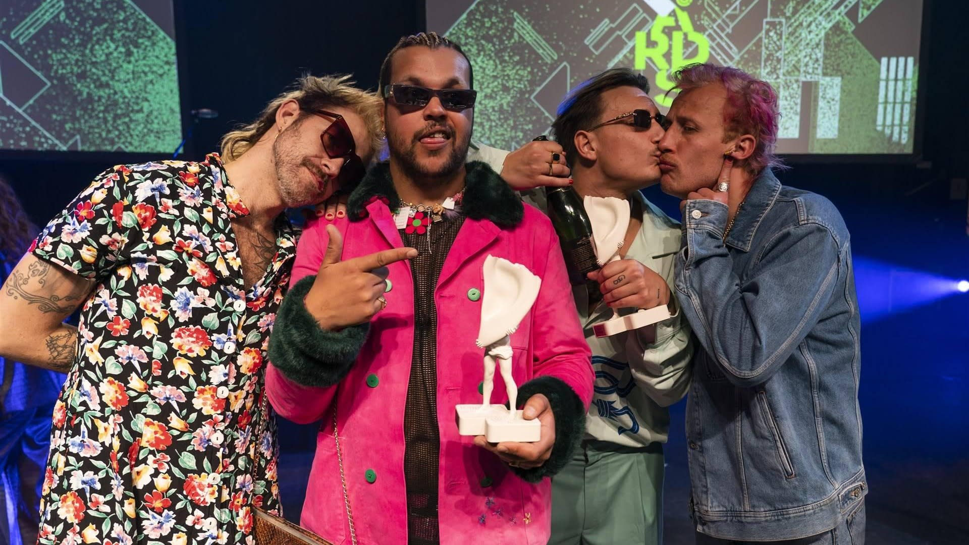 Prijspakker Goldband grote favoriet bij 3FM Awards