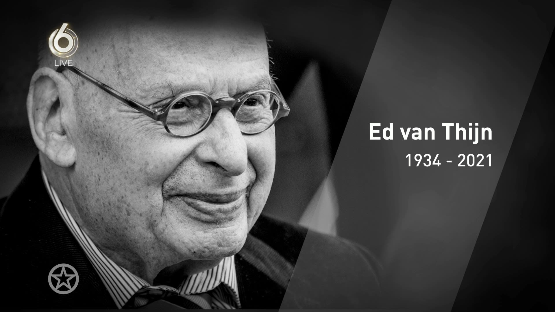 Ed van Thijn (87) overleden