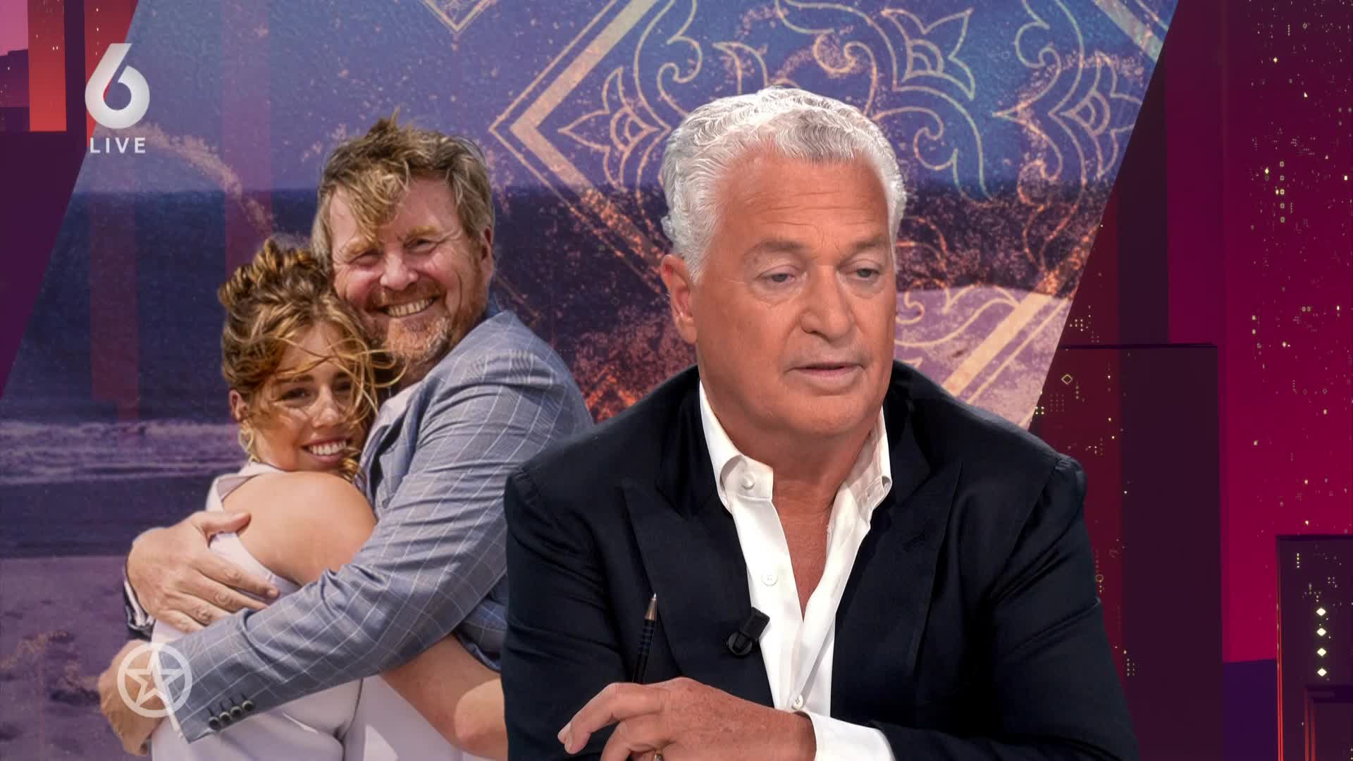 Shownieuws-tafel over koninklijke fotosessie