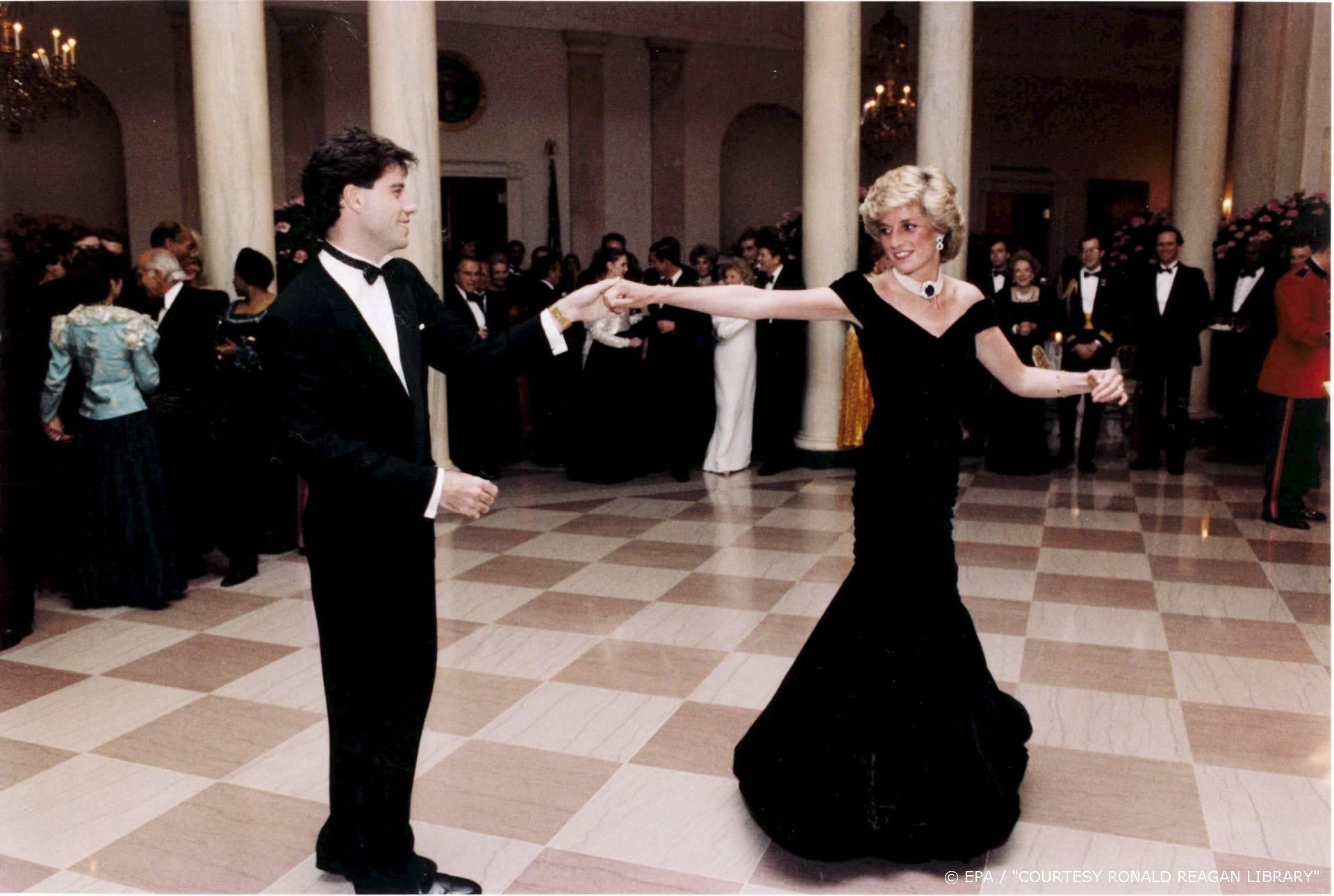 'Travoltajurk' van prinses Diana de vriezer in