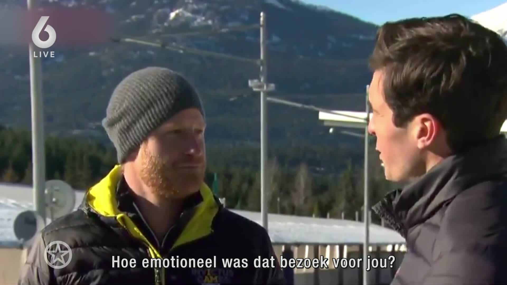 Prins Harry geeft eerste tv-interview na diagnose Charles