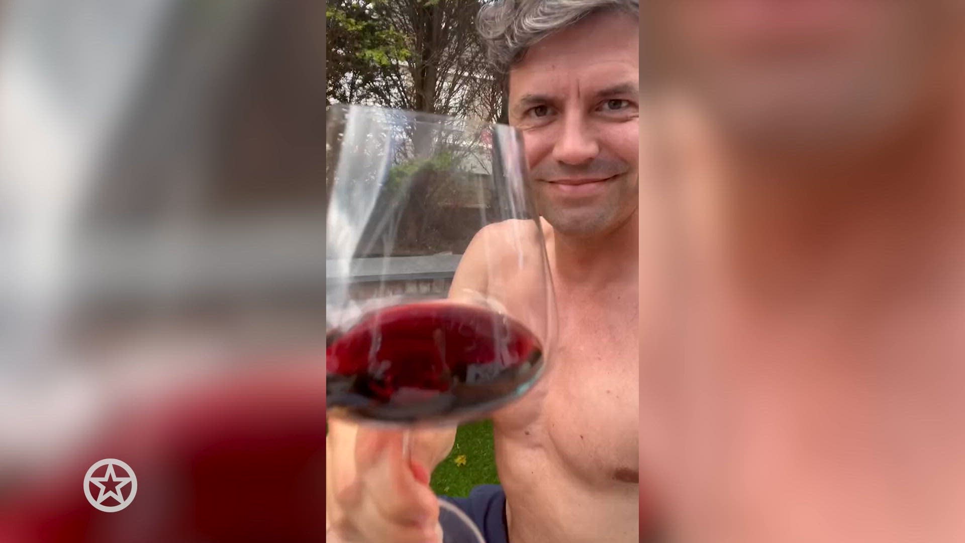 Simon Keizer laat summerbody zien