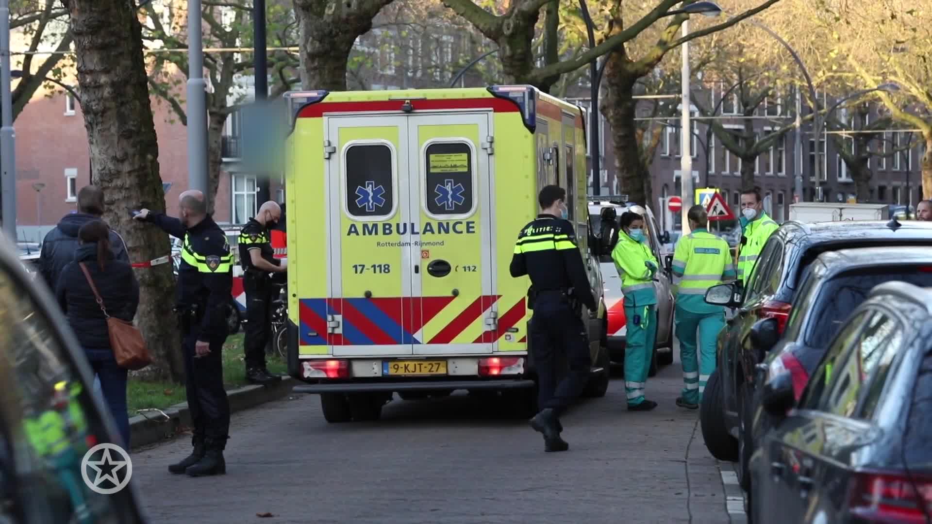 Politieonderzoek en ambulance woning Fred van Leer