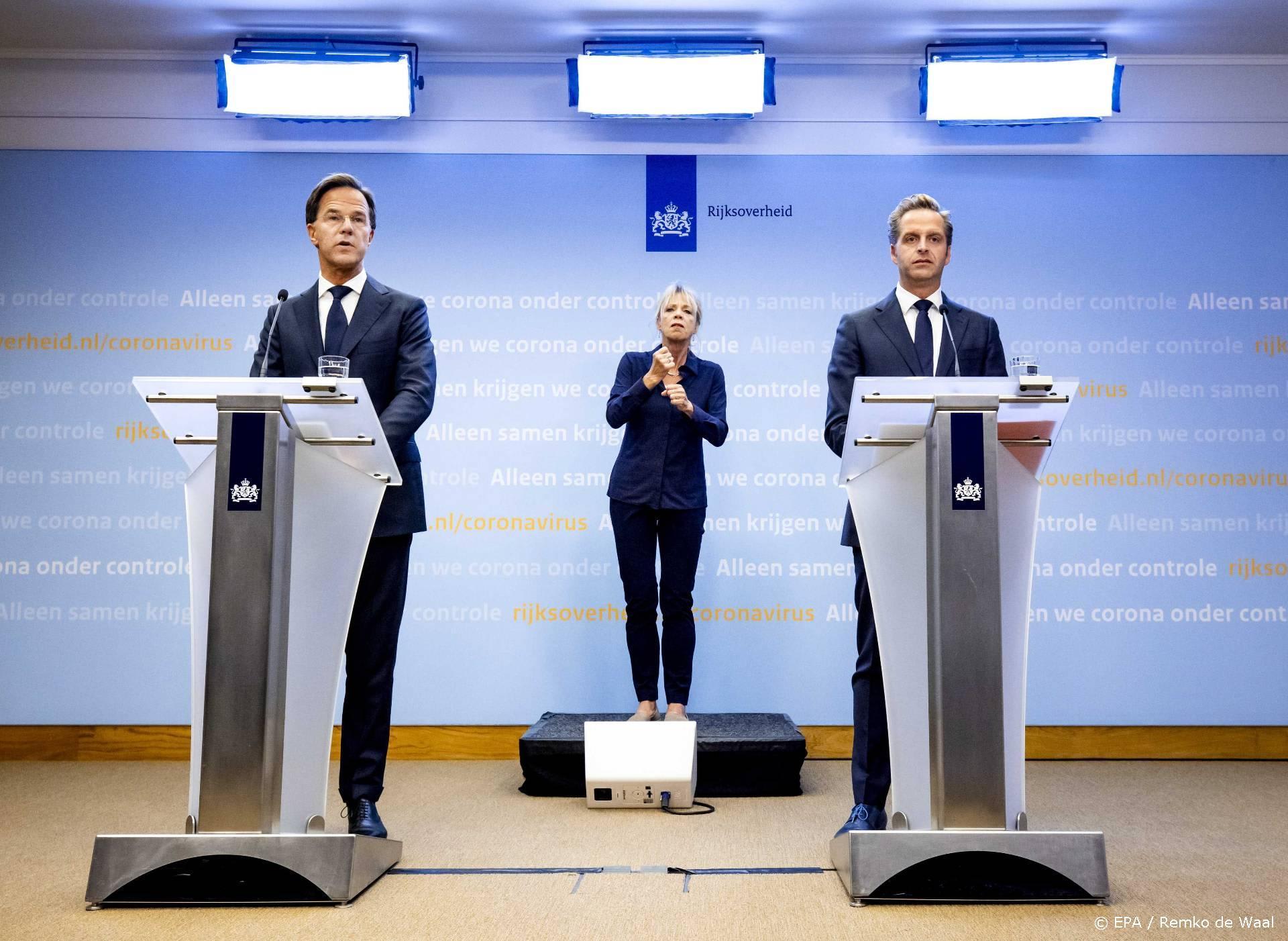 Iets meer kijkers voor persconferentie Rutte