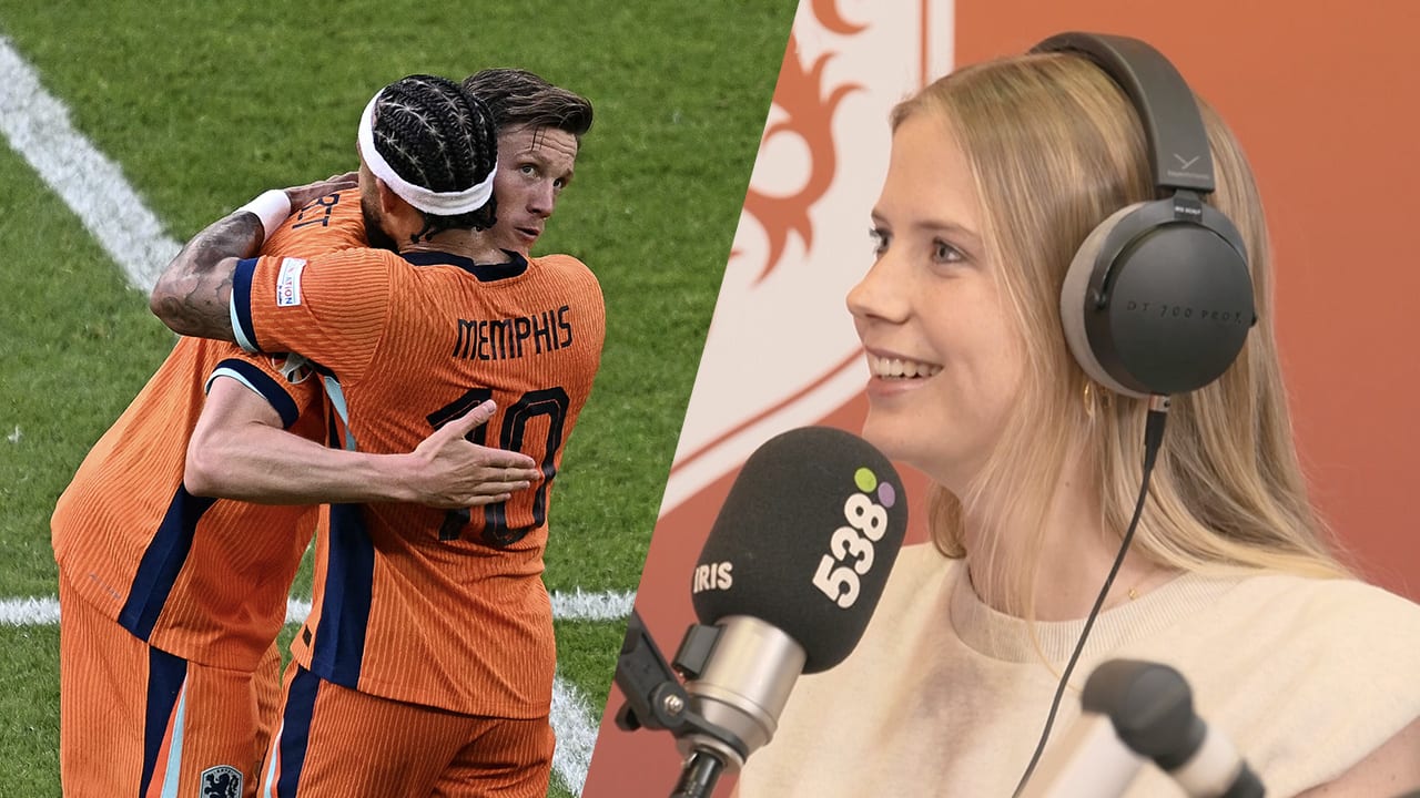 Noa Vahle blikt met vertrouwen vooruit naar achtste finale Oranje: 'Een goede wake-up call geweest'