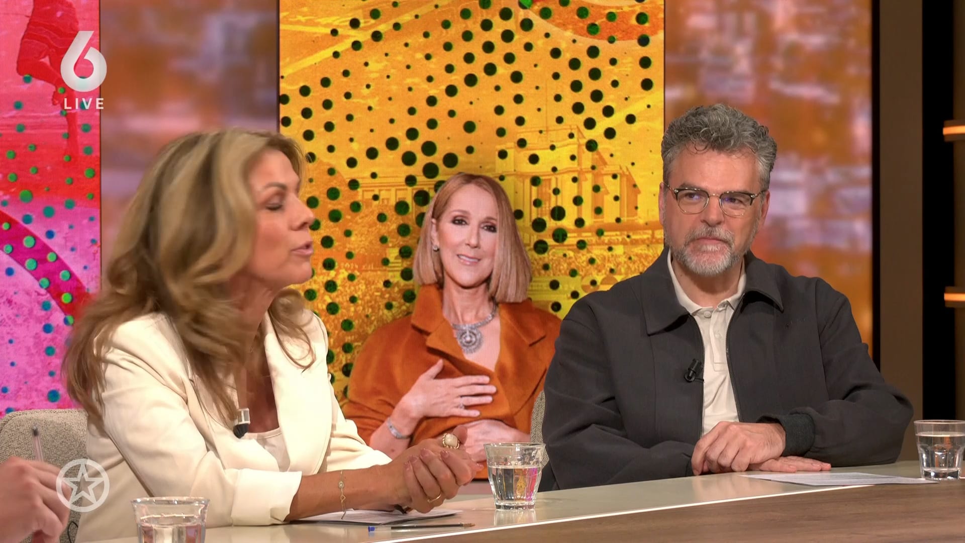 Shownieuws-tafel over optreden Céline Dion bij opening Spelen