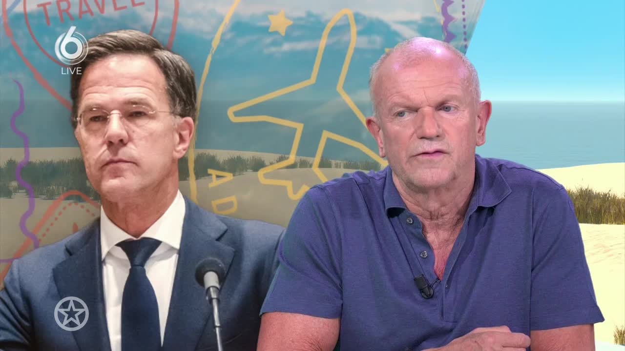 Mark Rutte gespot in zwembroek bij Oostenrijks hotel