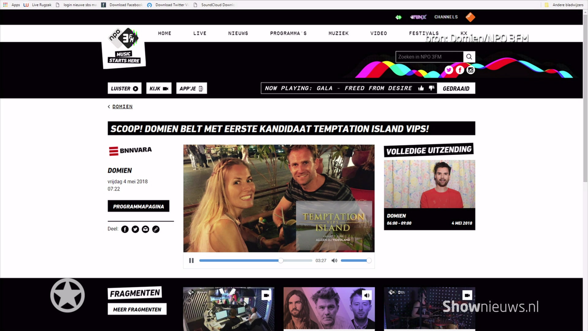 'Dit is het eerste BN'er koppel dat mee doet aan Temptation Island VIPS'