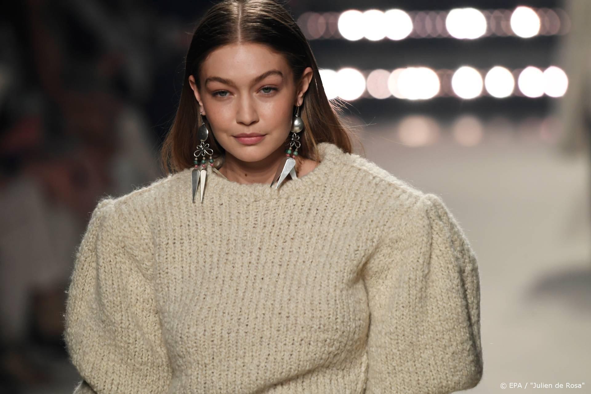 Gigi Hadid vond zwangerschapsshoot zwaarder dan normaal werk