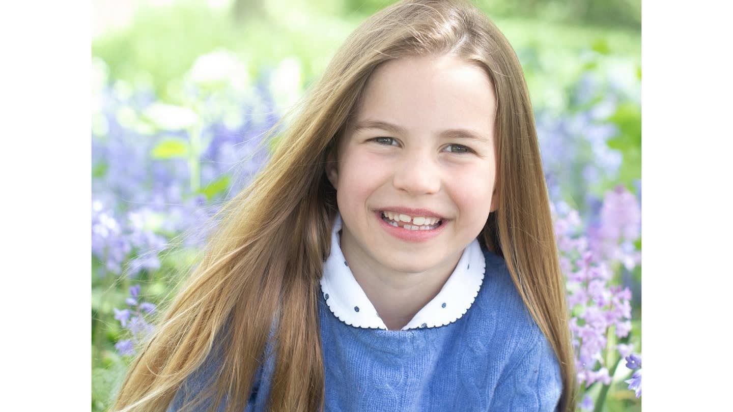 Zo ziet prinses Charlotte (7) er nu uit