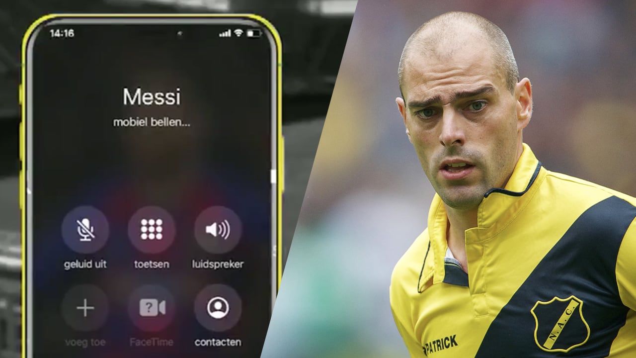 HAHA! NAC waagt poging bij Messi: 'Hallo, met Anthony Lurling...'