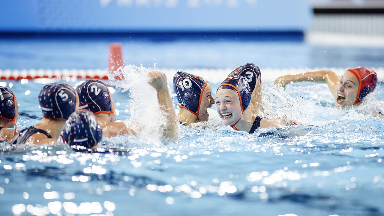 Nederlandse waterpolosters pakken met brons tweede olympische plak ooit