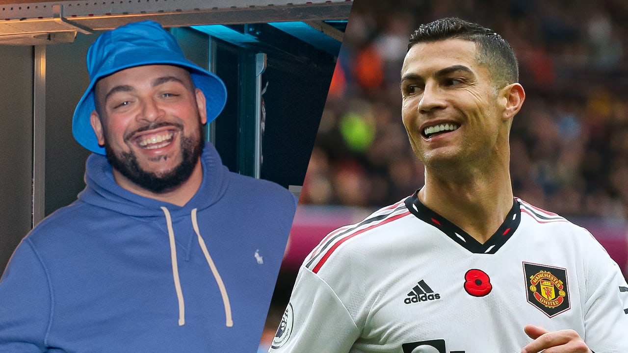 Qucee vraagt Ronaldo via Instagram DM om naar Feyenoord te komen: 'Chrizzie Chris, yo!' 