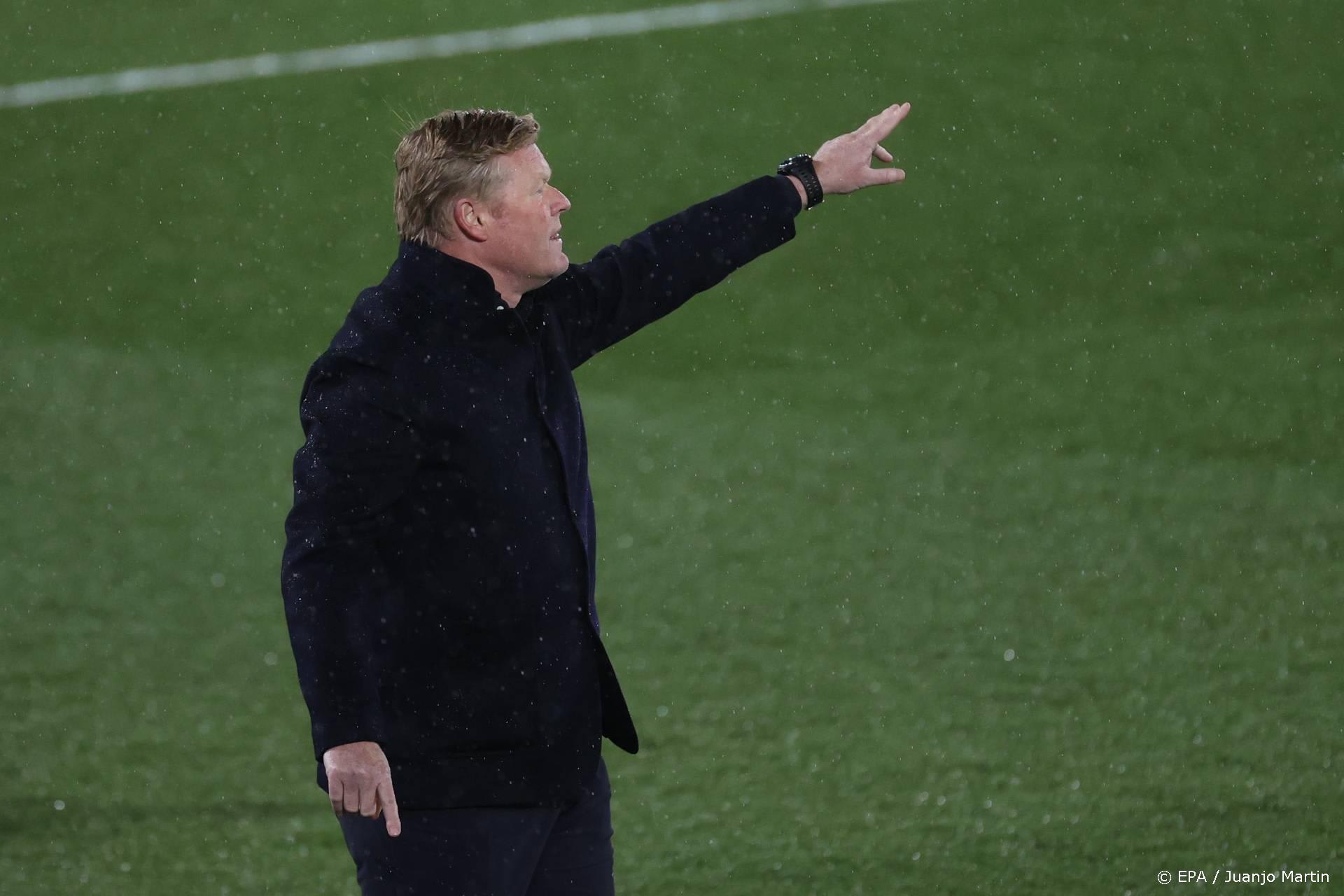 Koeman hekelt kritiek: 'Het is nu opeens alsof ik er niets meer van kan'