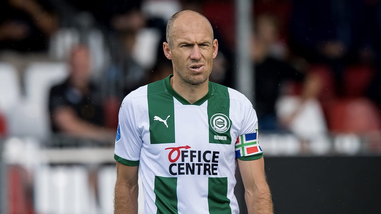 Robben ziet het niet meer goedkomen met FC Groningen: 'Als supporter doet dit pijn'