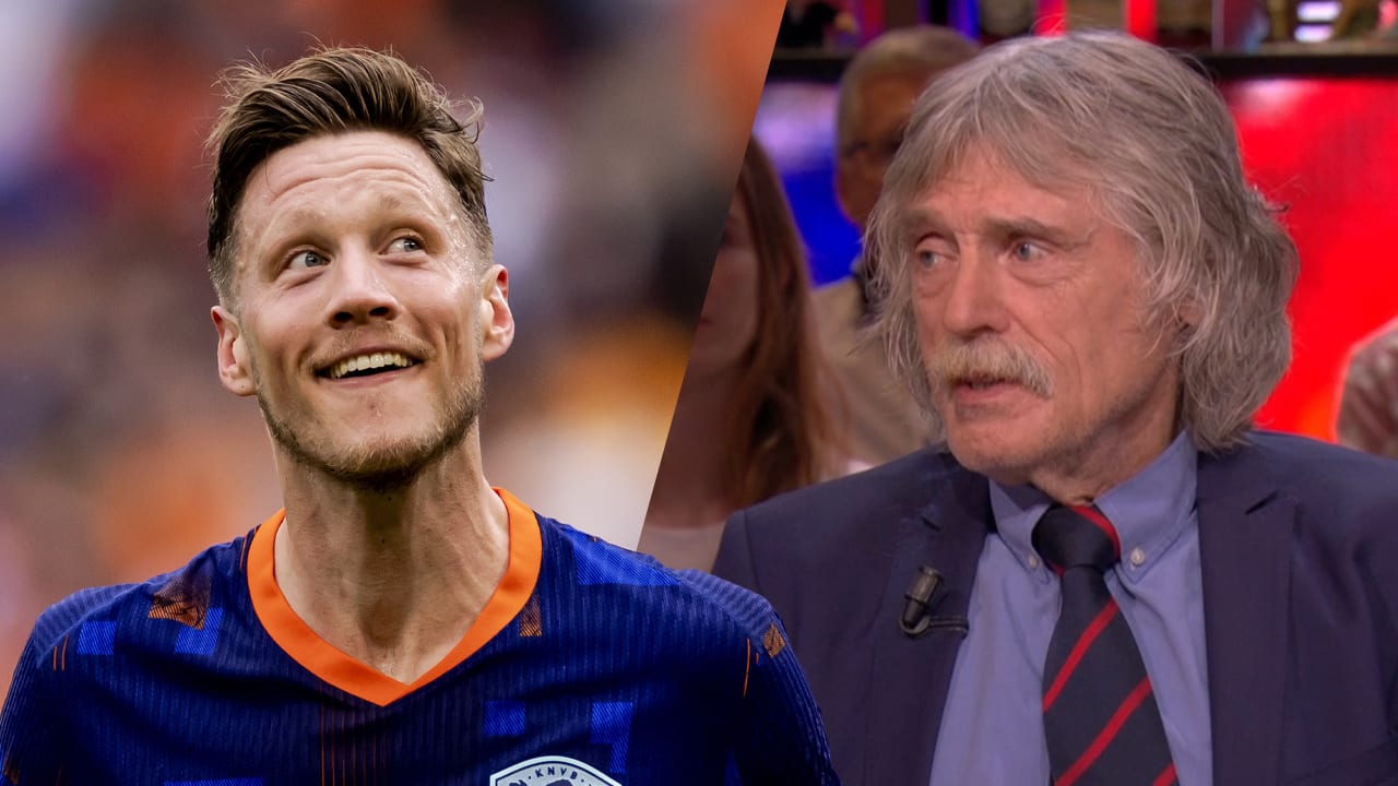 Johan over Weghorst: 'Als hij hele wedstrijden speelt op topniveau, is het niet veel soeps'