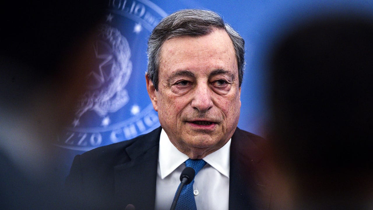 Draghi stapt op als premier van Italië