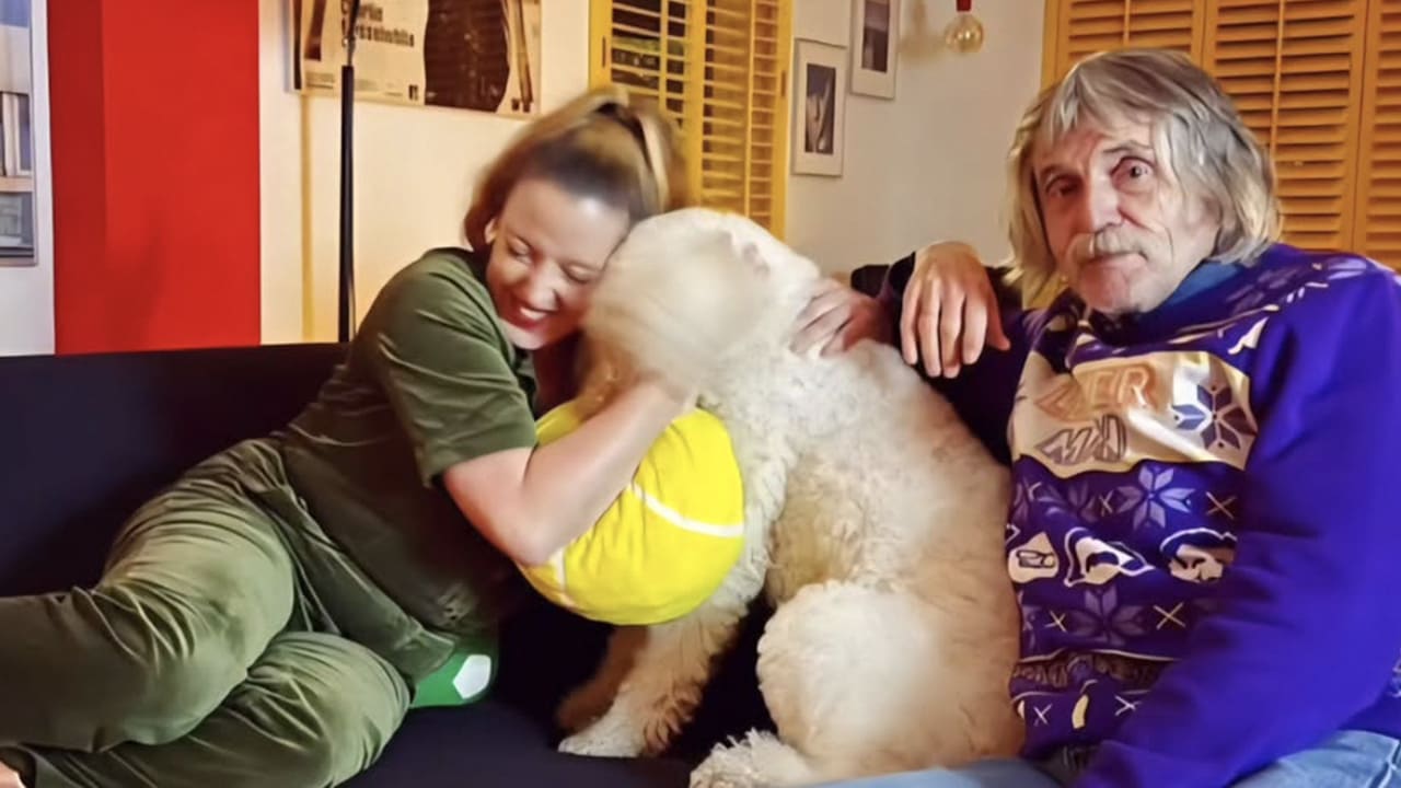 Marieke Derksen reageert op overlijden van de hond van Johan: 'Cuby was een hele leuke hondtie!'