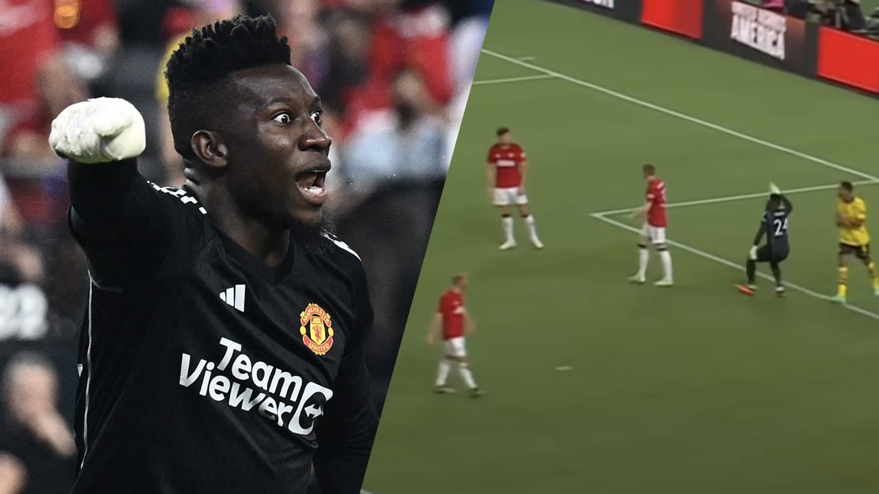 Video: Woedende Onana schreeuwt richting Maguire na knullig balverlies 