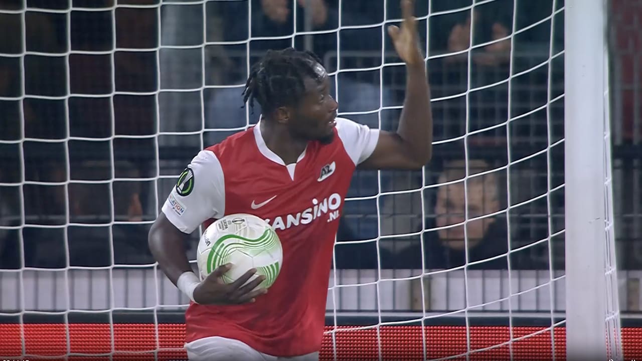 VIDEOGOAL: AZ - Aston Villa 1-4 (Sadiq)