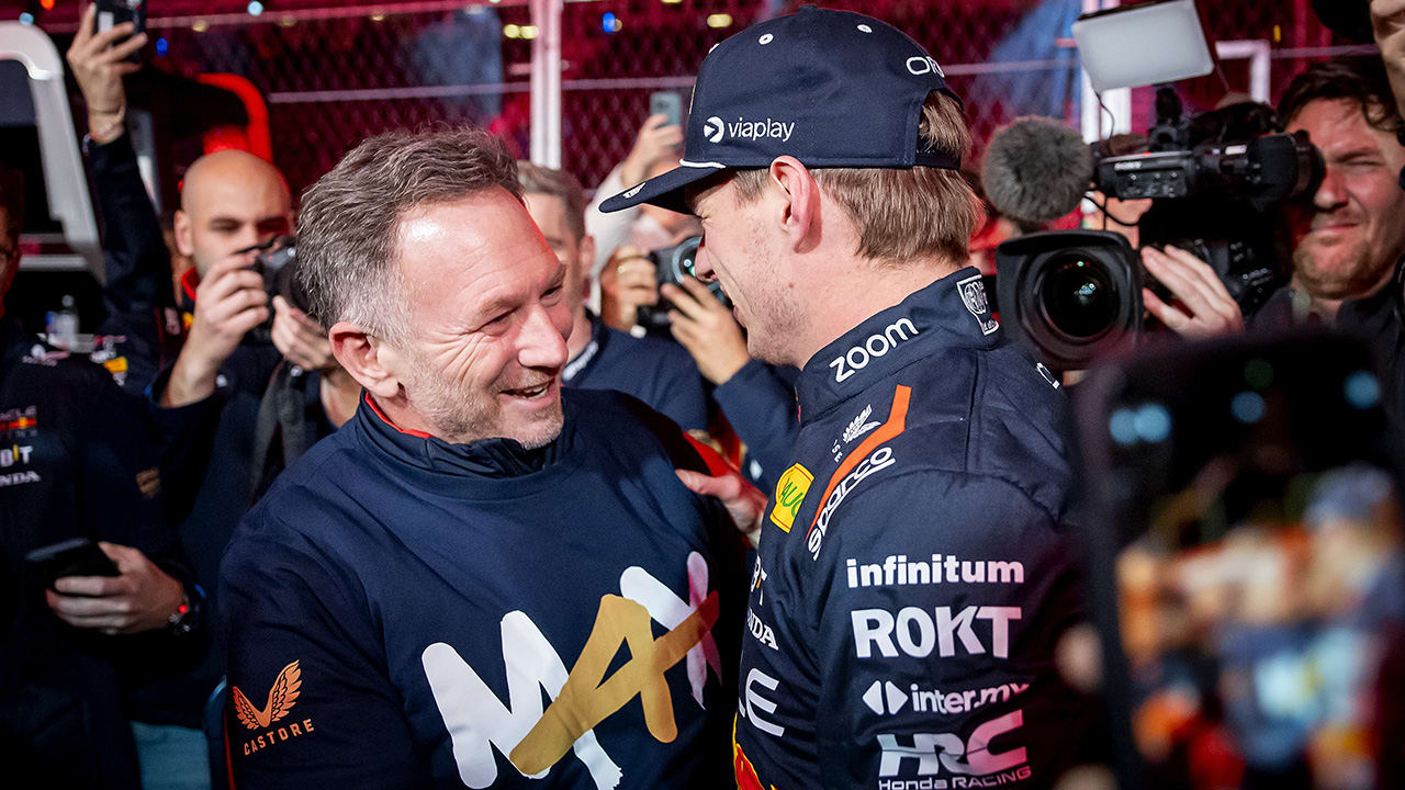 Red Bull-teambaas Horner roemt Verstappen: 'Dit is echt zijn verdienste!'