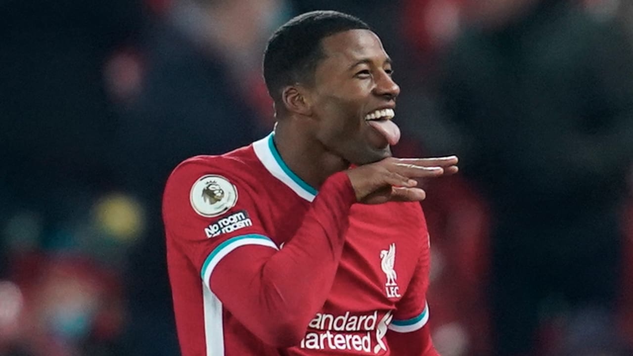 Wijnaldum scoort op verzoek van geblesseerde Van Dijk