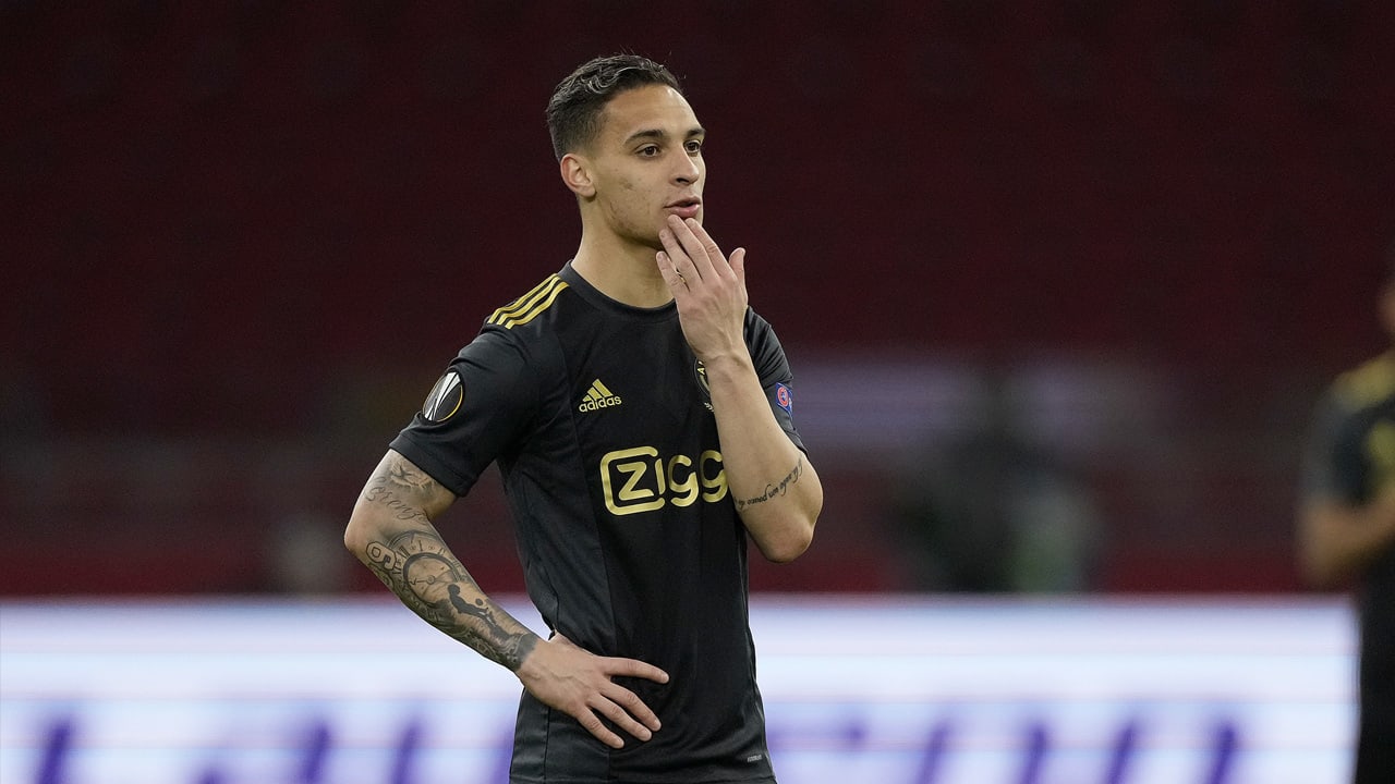 Antony voorlopig nog niet terug naar Ajax 