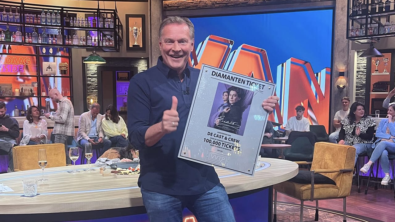 Groot feest voor Albert Verlinde! Elisabeth met zes prijzen grote winnaar bij Musical Awards
