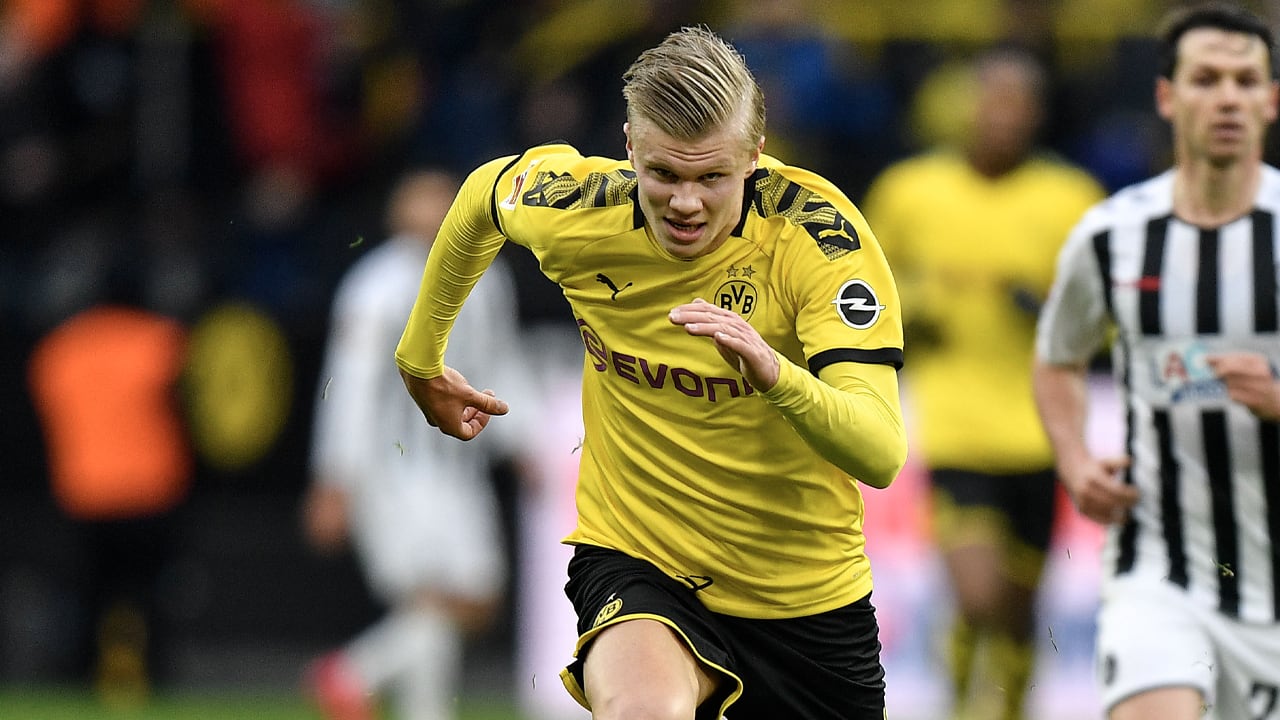 Haaland blijft in Dortmund: 'Ik wil hier prijzen winnen'