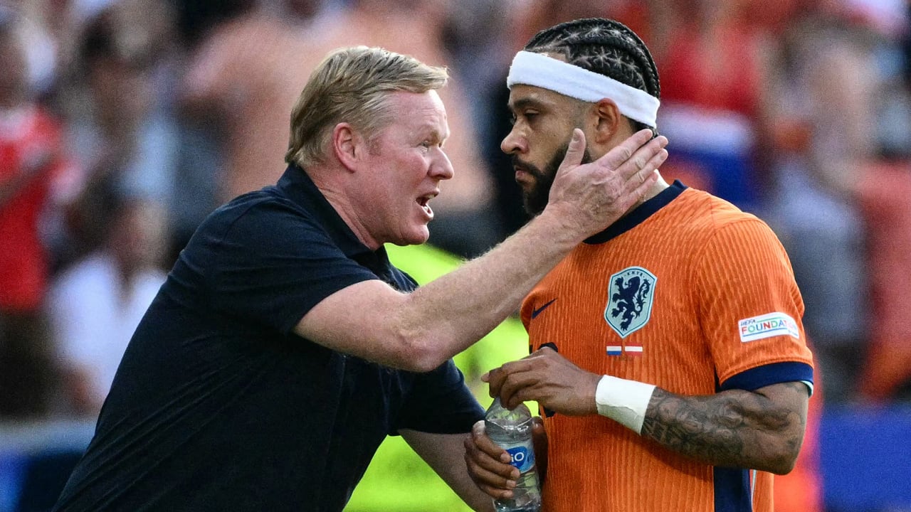 Bondscoach Ronald Koeman: 'Memphis is mijn spits'