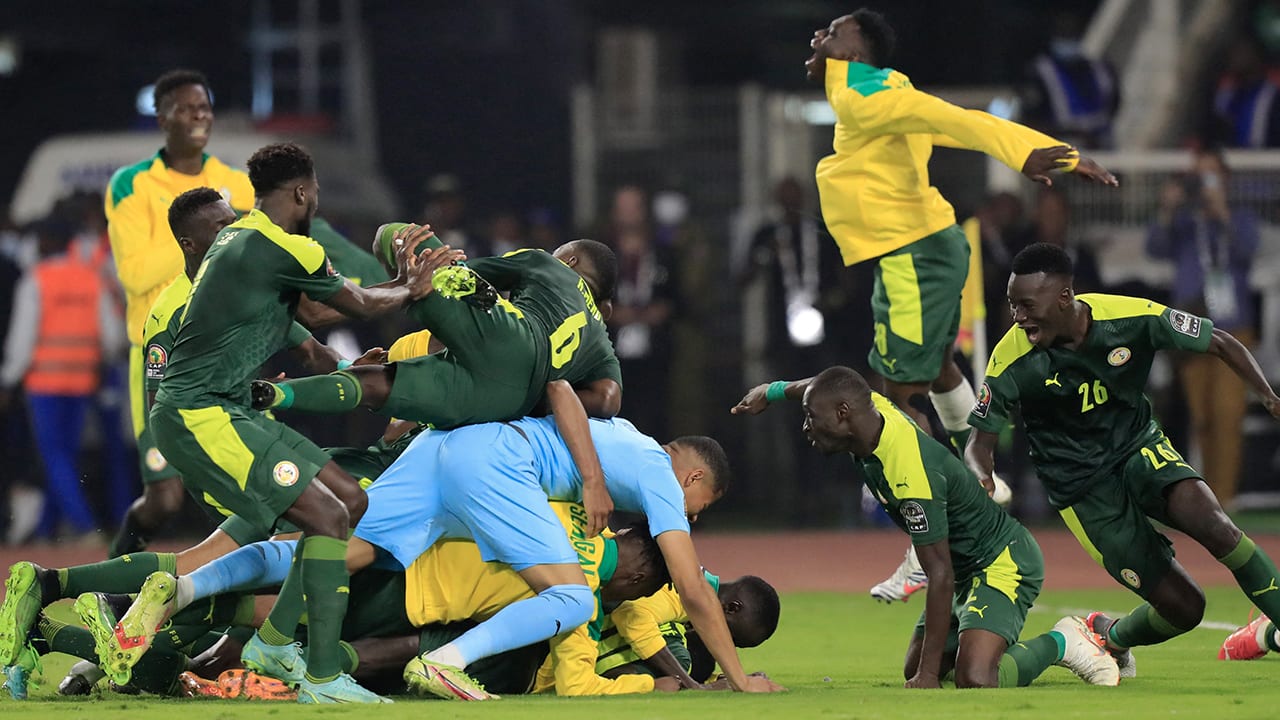 Senegal wint Afrika Cup na strafschoppenserie tegen Egypte