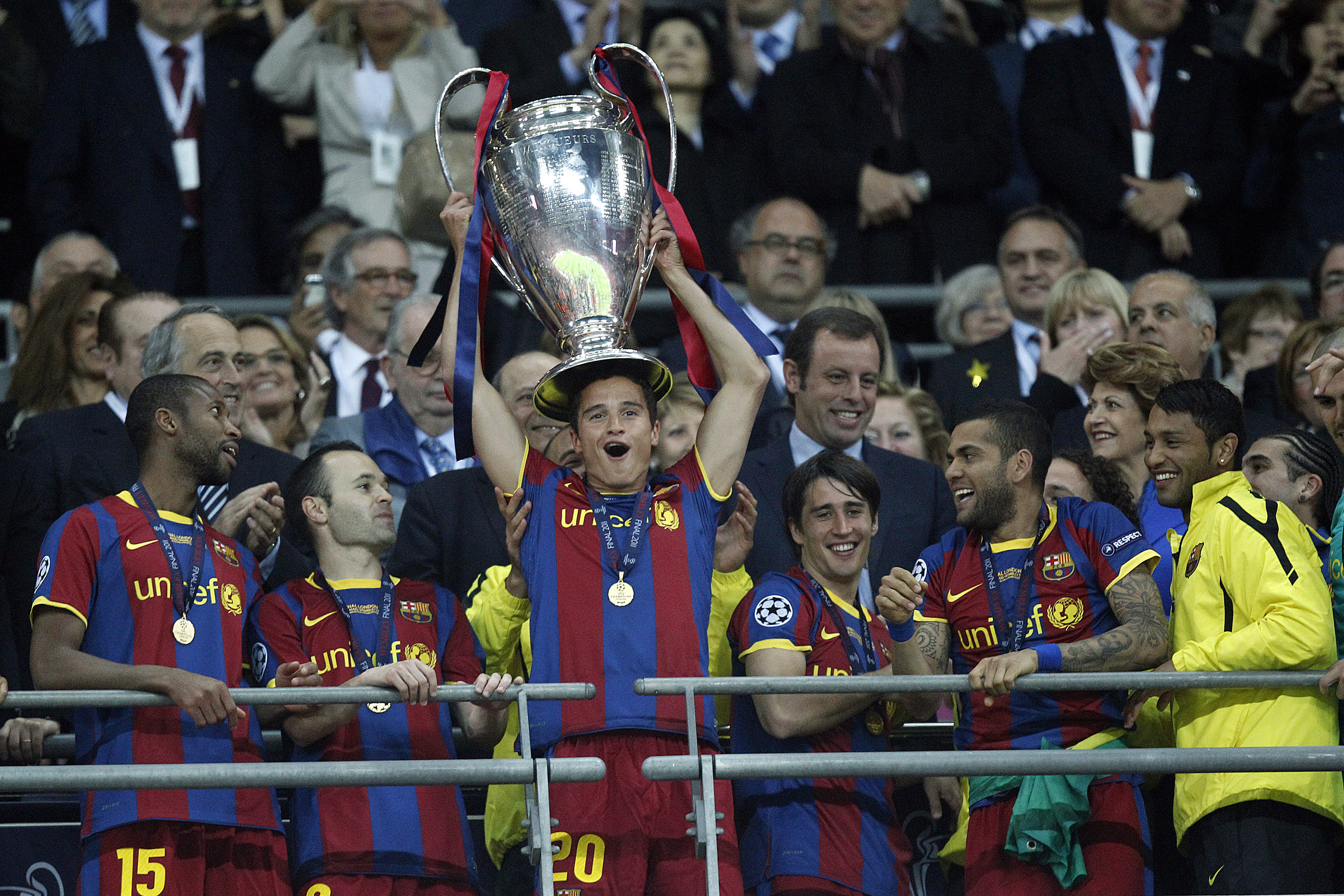 Once upon a time.. Afellay wint Champions League met Barcelona