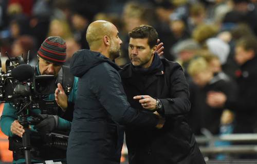 Guardiola kraakt grasmat Wembley